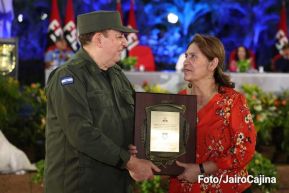 Acto del 44 Aniversario del Ejército de Nicaragua