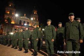 Acto del 44 Aniversario del Ejército de Nicaragua