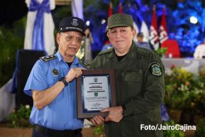 Acto del 44 Aniversario del Ejército de Nicaragua