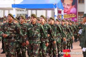 Acto del 44 Aniversario del Ejército de Nicaragua
