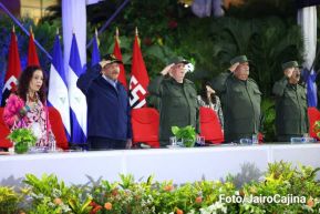 Acto del 44 Aniversario del Ejército de Nicaragua