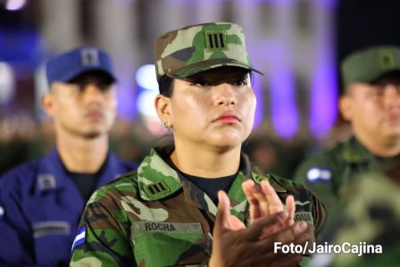 Acto del 44 Aniversario del Ejército de Nicaragua