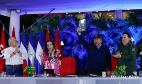 Acto del 44 Aniversario del Ejército de Nicaragua