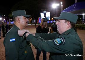 Acto del 44 Aniversario del Ejército de Nicaragua