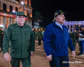 Acto del 44 Aniversario del Ejército de Nicaragua