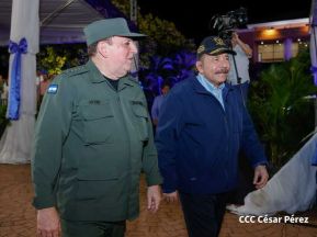 Acto del 44 Aniversario del Ejército de Nicaragua