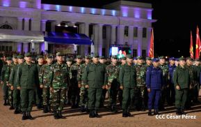 Acto del 44 Aniversario del Ejército de Nicaragua