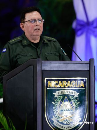 Acto del 44 Aniversario del Ejército de Nicaragua