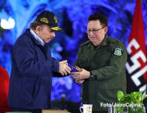Acto del 44 Aniversario del Ejército de Nicaragua