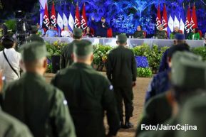 Acto del 44 Aniversario del Ejército de Nicaragua