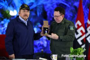 Acto del 44 Aniversario del Ejército de Nicaragua