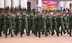 Acto del 44 Aniversario del Ejército de Nicaragua