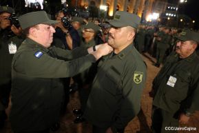 Acto del 44 Aniversario del Ejército de Nicaragua