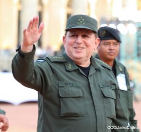 Acto del 44 Aniversario del Ejército de Nicaragua