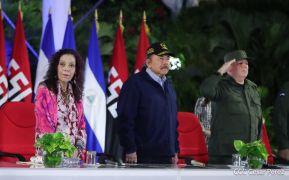 Acto del 44 Aniversario del Ejército de Nicaragua