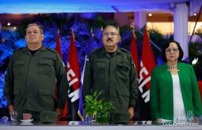 Acto del 44 Aniversario del Ejército de Nicaragua