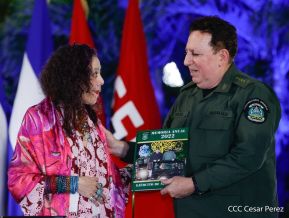 Acto del 44 Aniversario del Ejército de Nicaragua