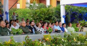 Acto del 44 Aniversario del Ejército de Nicaragua