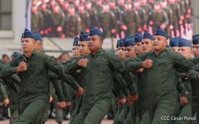 Acto del 44 Aniversario del Ejército de Nicaragua