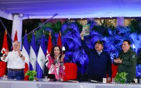 Acto del 44 Aniversario del Ejército de Nicaragua