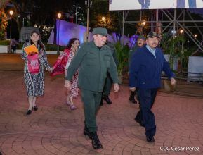 Acto del 44 Aniversario del Ejército de Nicaragua
