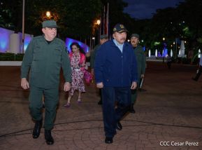 Acto del 44 Aniversario del Ejército de Nicaragua