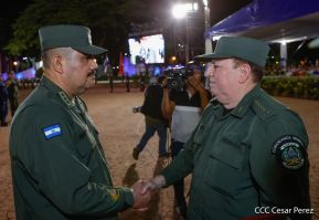 Acto del 44 Aniversario del Ejército de Nicaragua