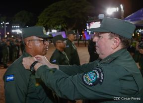 Acto del 44 Aniversario del Ejército de Nicaragua