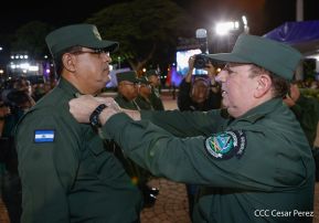 Acto del 44 Aniversario del Ejército de Nicaragua