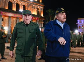 Acto del 44 Aniversario del Ejército de Nicaragua