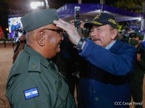Acto del 44 Aniversario del Ejército de Nicaragua