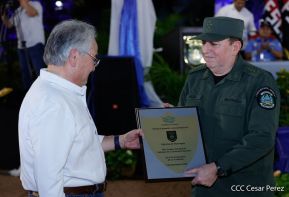 Acto del 44 Aniversario del Ejército de Nicaragua