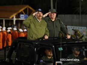 Desfile “Pueblo Ejército” en honor a los 44 años de su fundación del Ejército de Nicaragua