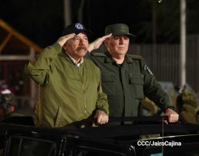 Desfile “Pueblo Ejército” en honor a los 44 años de su fundación del Ejército de Nicaragua