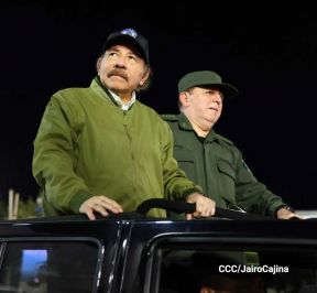 Desfile “Pueblo Ejército” en honor a los 44 años de su fundación del Ejército de Nicaragua