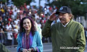 Desfile “Pueblo Ejército” en honor a los 44 años de su fundación del Ejército de Nicaragua