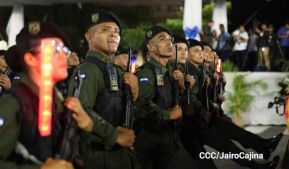Desfile “Pueblo Ejército” en honor a los 44 años de su fundación del Ejército de Nicaragua