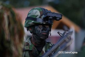 Desfile “Pueblo Ejército” en honor a los 44 años de su fundación del Ejército de Nicaragua