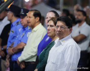 Desfile “Pueblo Ejército” en honor a los 44 años de su fundación del Ejército de Nicaragua