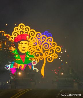 Desfile “Pueblo Ejército” en honor a los 44 años de su fundación del Ejército de Nicaragua