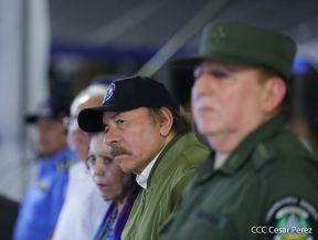Desfile “Pueblo Ejército” en honor a los 44 años de su fundación del Ejército de Nicaragua