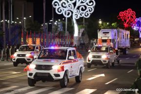 Desfile “Pueblo Ejército” en honor a los 44 años de su fundación del Ejército de Nicaragua
