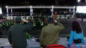 Desfile “Pueblo Ejército” en honor a los 44 años de su fundación del Ejército de Nicaragua