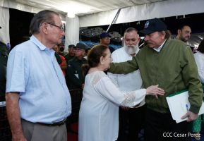 Desfile “Pueblo Ejército” en honor a los 44 años de su fundación del Ejército de Nicaragua