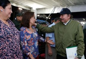 Desfile “Pueblo Ejército” en honor a los 44 años de su fundación del Ejército de Nicaragua