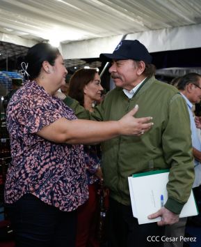 Desfile “Pueblo Ejército” en honor a los 44 años de su fundación del Ejército de Nicaragua