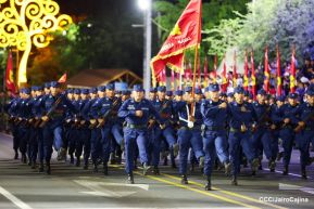 Desfile “Pueblo Ejército” en honor a los 44 años de su fundación del Ejército de Nicaragua