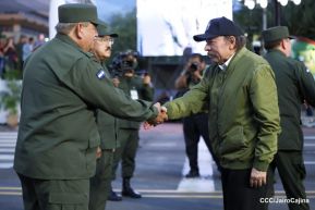 Desfile “Pueblo Ejército” en honor a los 44 años de su fundación del Ejército de Nicaragua