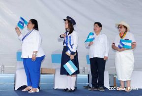 Antorcha de la Libertad Centroamericana recorre nuestra Nicaragua Bendita