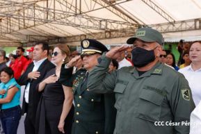 Antorcha de la Libertad Centroamericana recorre nuestra Nicaragua Bendita